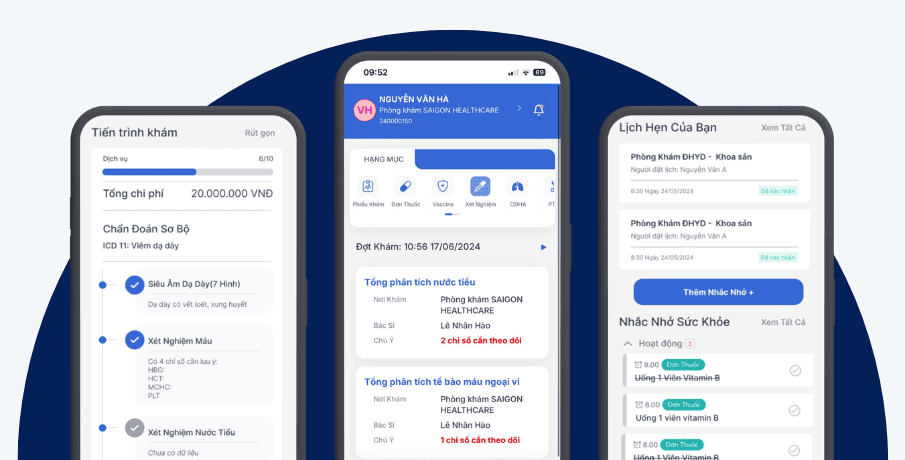 app đặt lịch khám